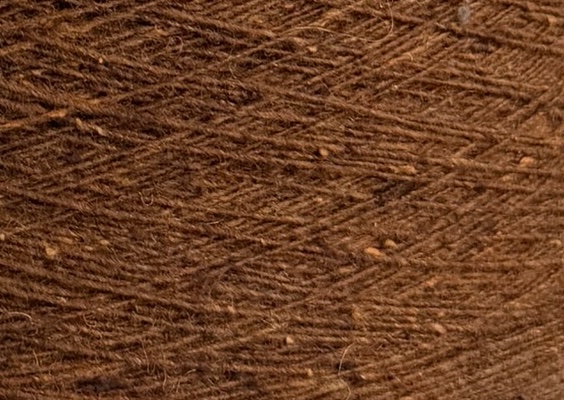 Zimpfer Wolle Selezione Art. Cardiff Tweed Nm 1/10500 – Merino Seide Garn col. Zimt